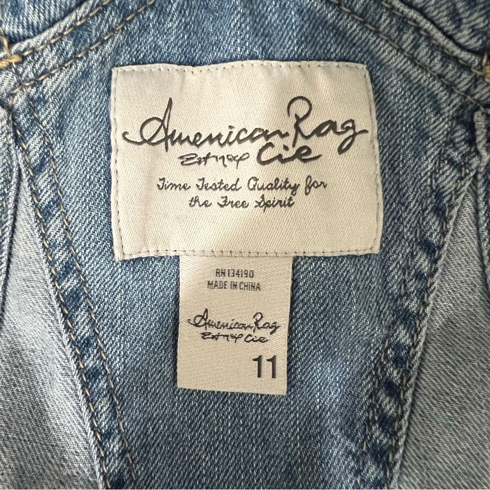 American Rag Overalls Dress Size 11 - Picture 6 of 10